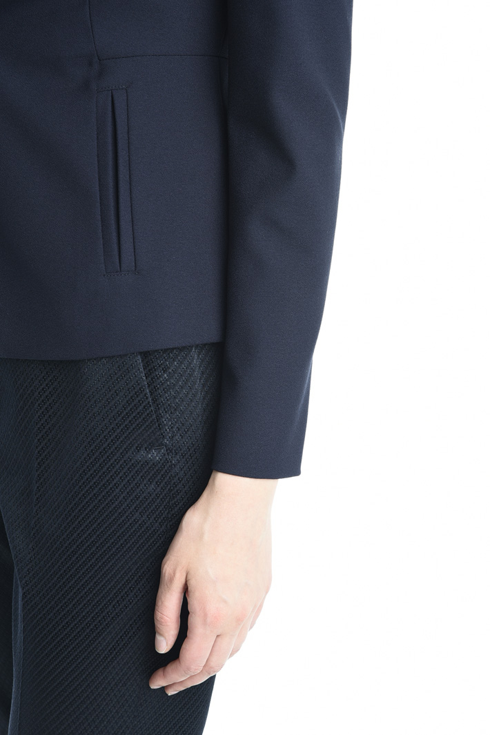 Blazer semiaderente in crepe Fashion Market Blazer semiaderente in crepe Fashion Market