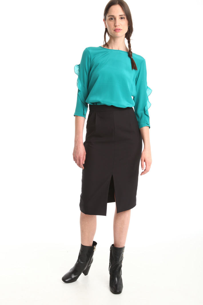 Gonna in crepe stretch Fashion Market Gonna in crepe stretch Fashion Market