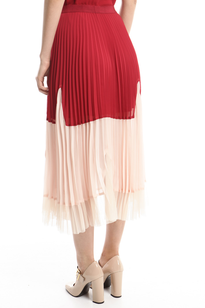 Gonna in georgette e tulle Fashion Market Gonna in georgette e tulle Fashion Market