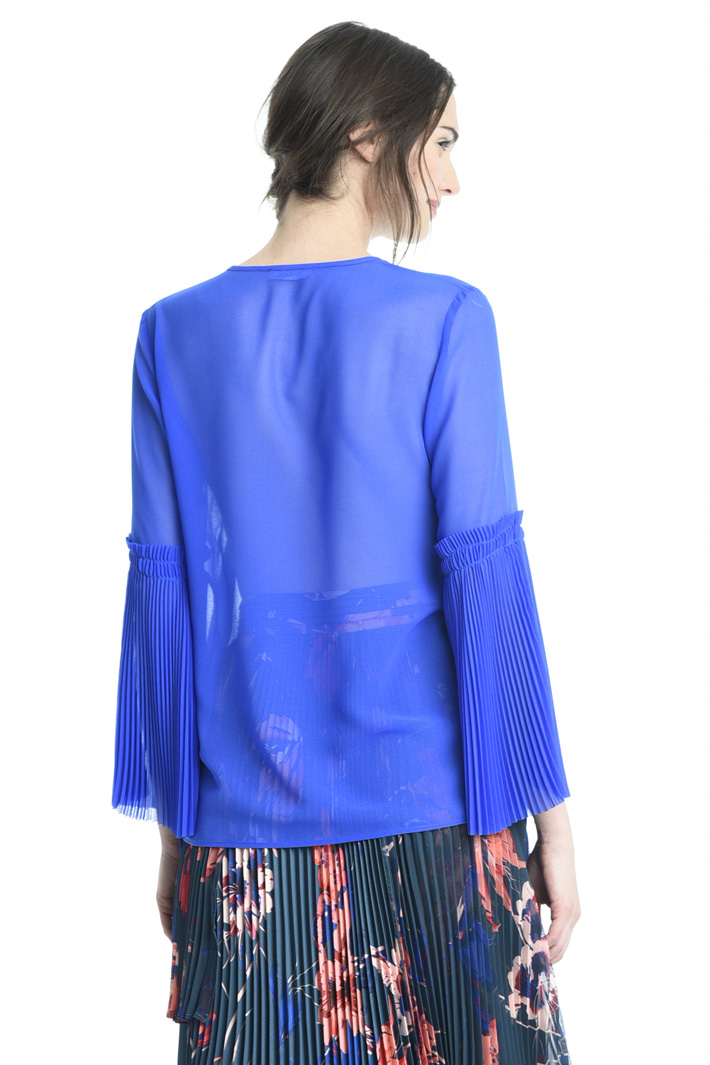 Blusa con mancihe plissé Fashion Market Blusa con mancihe plissé Fashion Market
