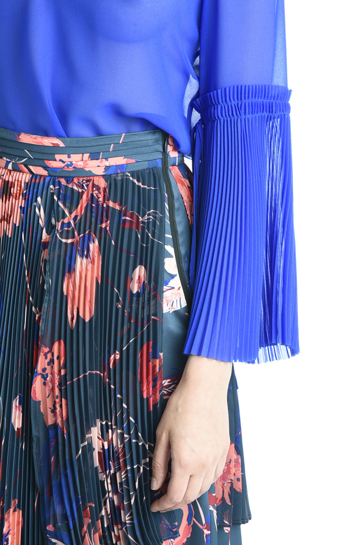 Blusa con mancihe plissé Fashion Market Blusa con mancihe plissé Fashion Market