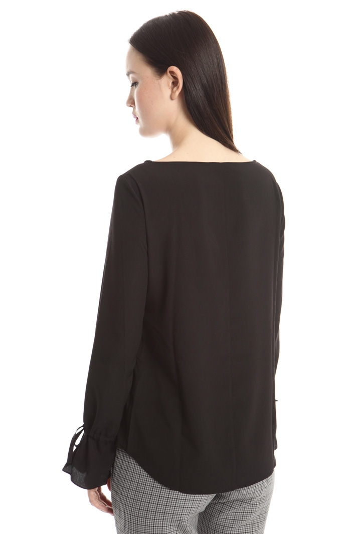Blusa in tessuto crepe Fashion Market Blusa in tessuto crepe Fashion Market