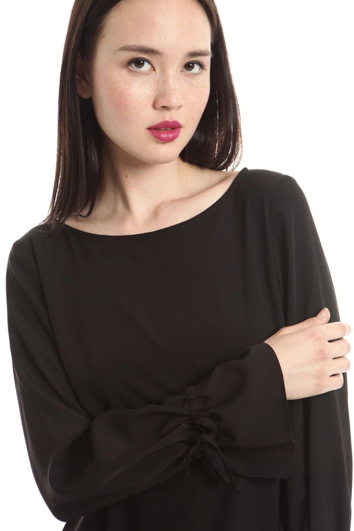 Blusa in tessuto crepe Fashion Market Blusa in tessuto crepe Fashion Market