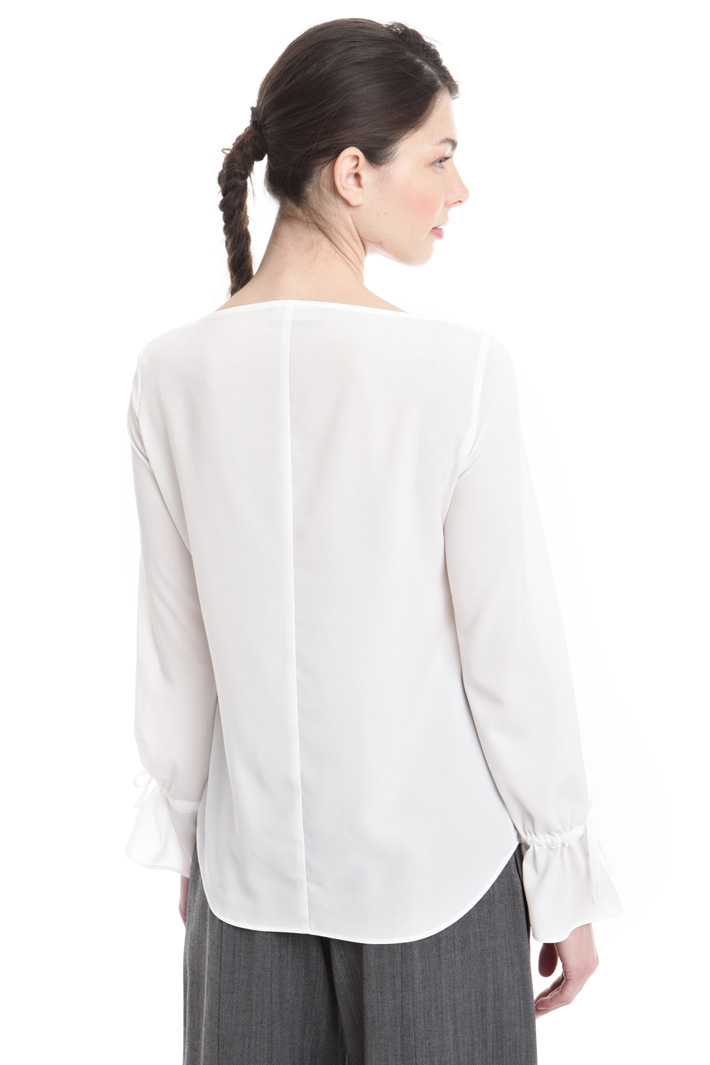 Blusa in tessuto crepe Fashion Market Blusa in tessuto crepe Fashion Market