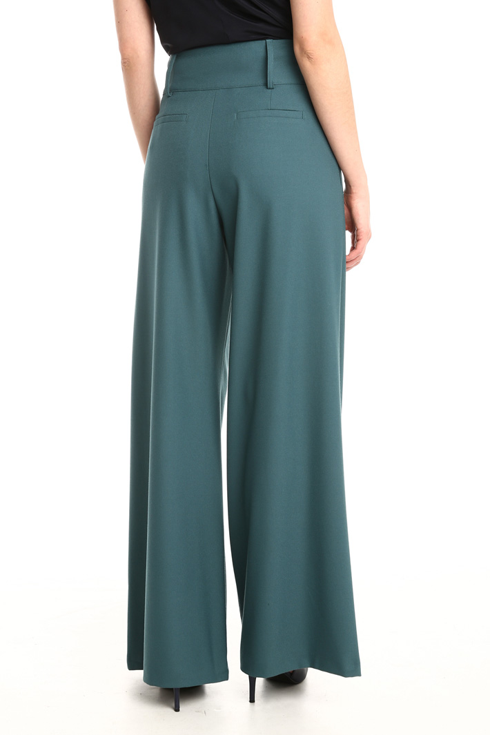 Pantalone palazzo in crepe Fashion Market Pantalone palazzo in crepe Fashion Market