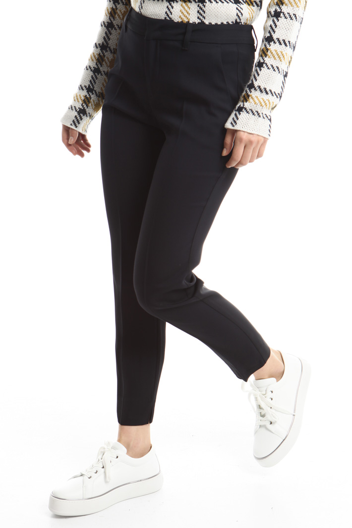 Pantalone in cady stretch Fashion Market Pantalone in cady stretch Fashion Market