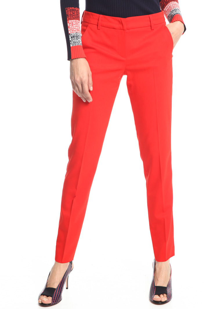 Pantalone aderente in lana Fashion Market Pantalone aderente in lana Fashion Market