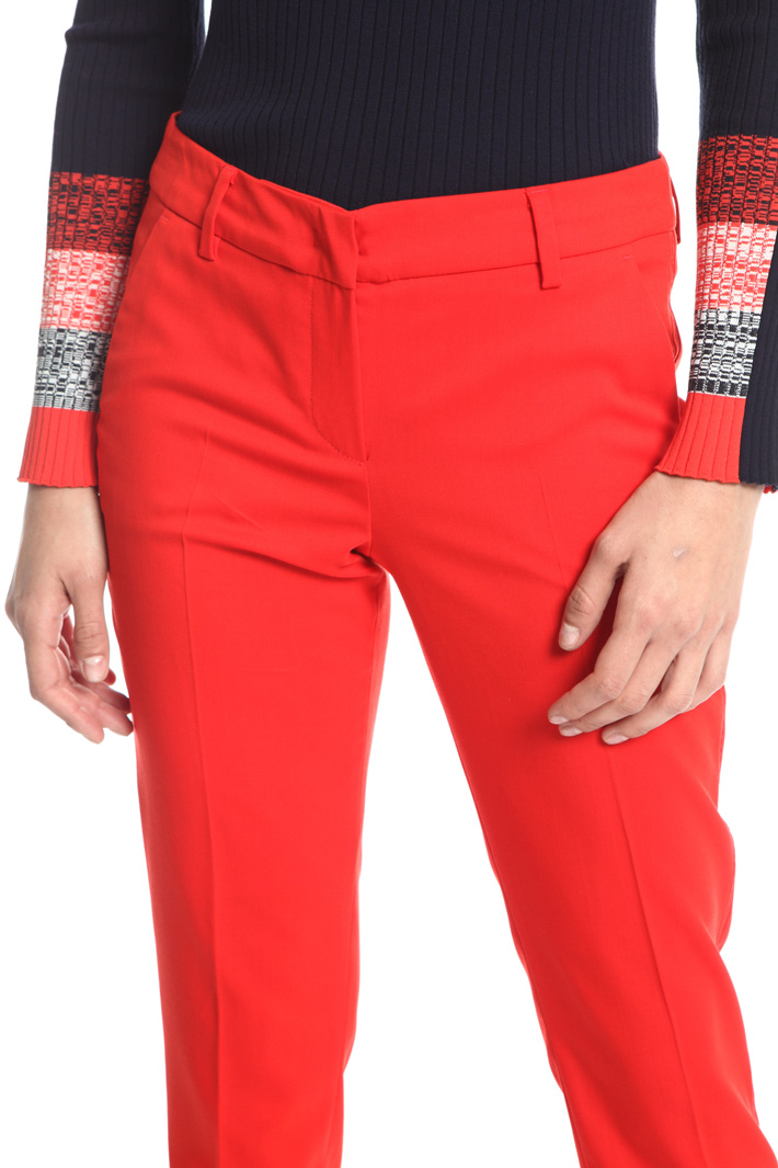 Pantalone aderente in lana Fashion Market Pantalone aderente in lana Fashion Market