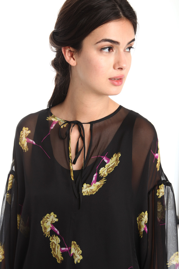 Casacca in chiffon di seta Fashion Market Casacca in chiffon di seta Fashion Market