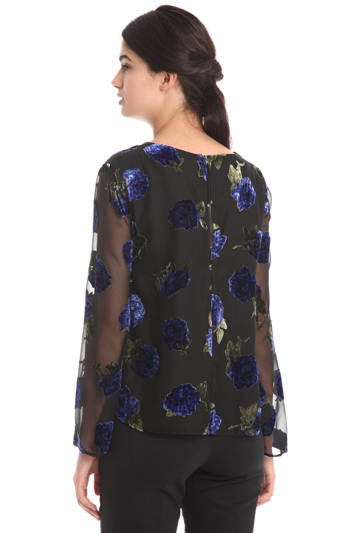 Casacca in doppia georgette Fashion Market Casacca in doppia georgette Fashion Market