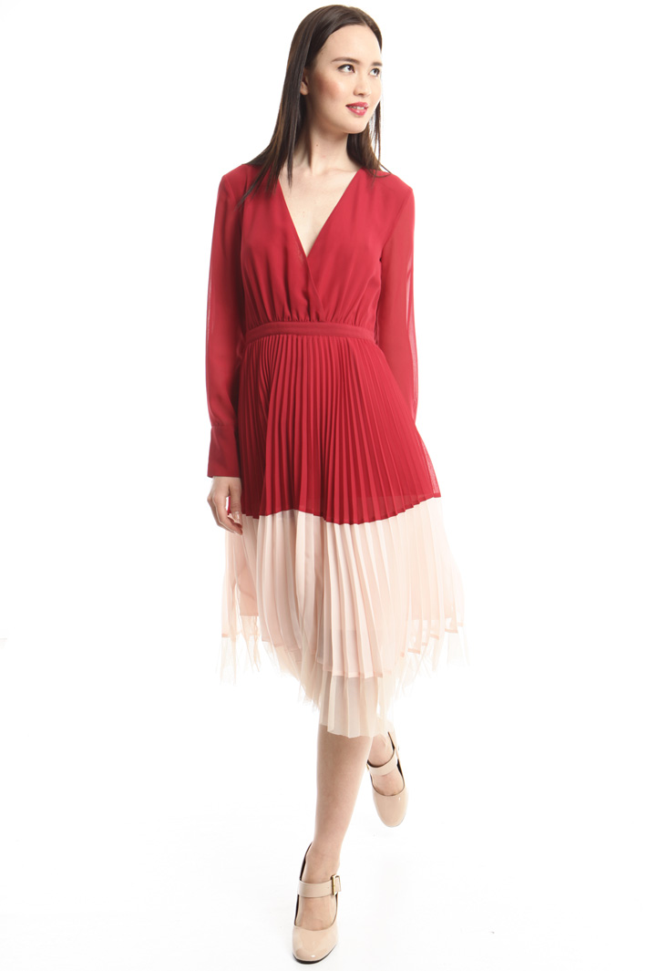 Abito in georgette e tulle Fashion Market Abito in georgette e tulle Fashion Market