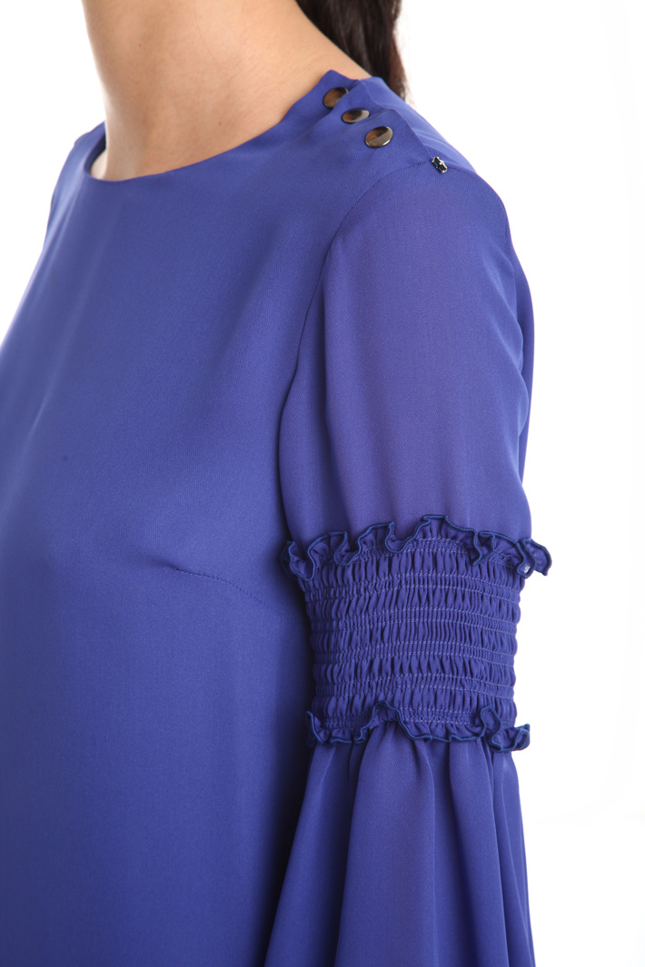 Abito in doppia georgette Fashion Market Abito in doppia georgette Fashion Market