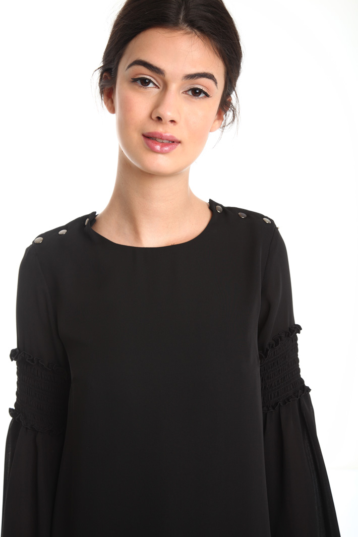 Abito in doppia georgette Fashion Market Abito in doppia georgette Fashion Market
