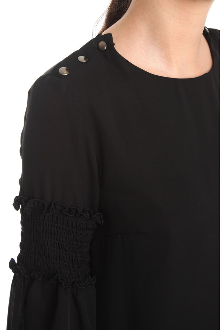 Abito in doppia georgette Fashion Market Abito in doppia georgette Fashion Market