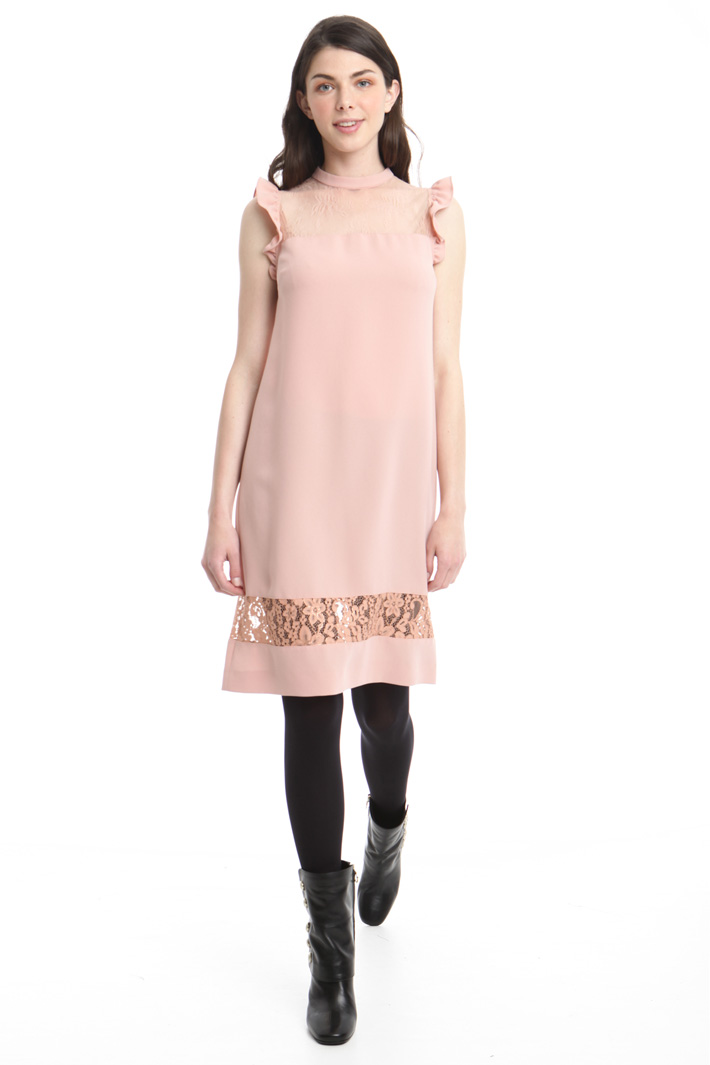 Abito con inserti in pizzo Fashion Market Abito con inserti in pizzo Fashion Market