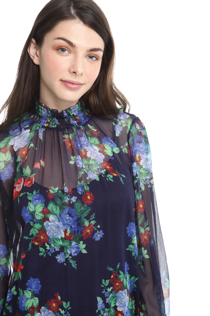 Abito a fiori in creponne Fashion Market Abito a fiori in creponne Fashion Market
