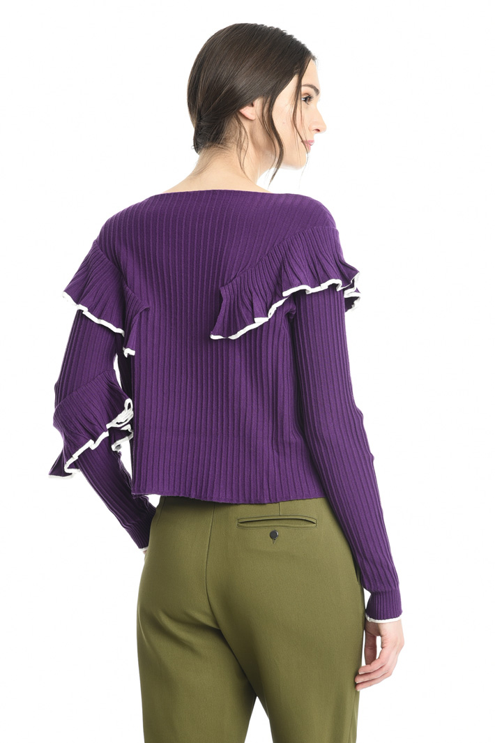 Maglia con maxi ruches Fashion Market Maglia con maxi ruches Fashion Market