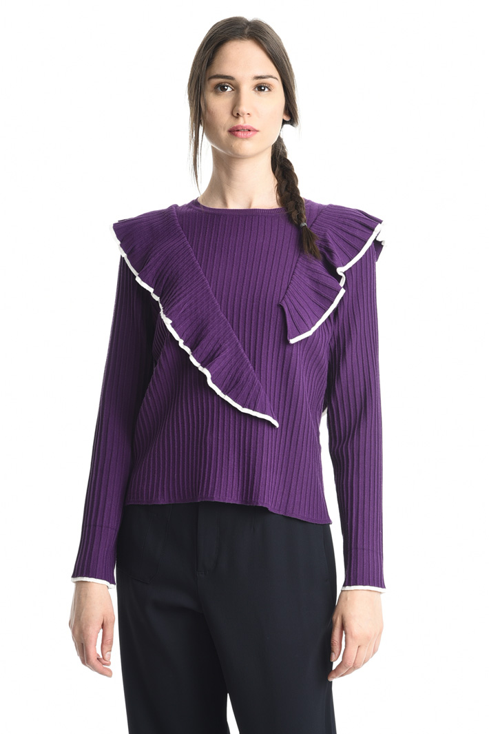Maglia con rouches Fashion Market Maglia con rouches Fashion Market