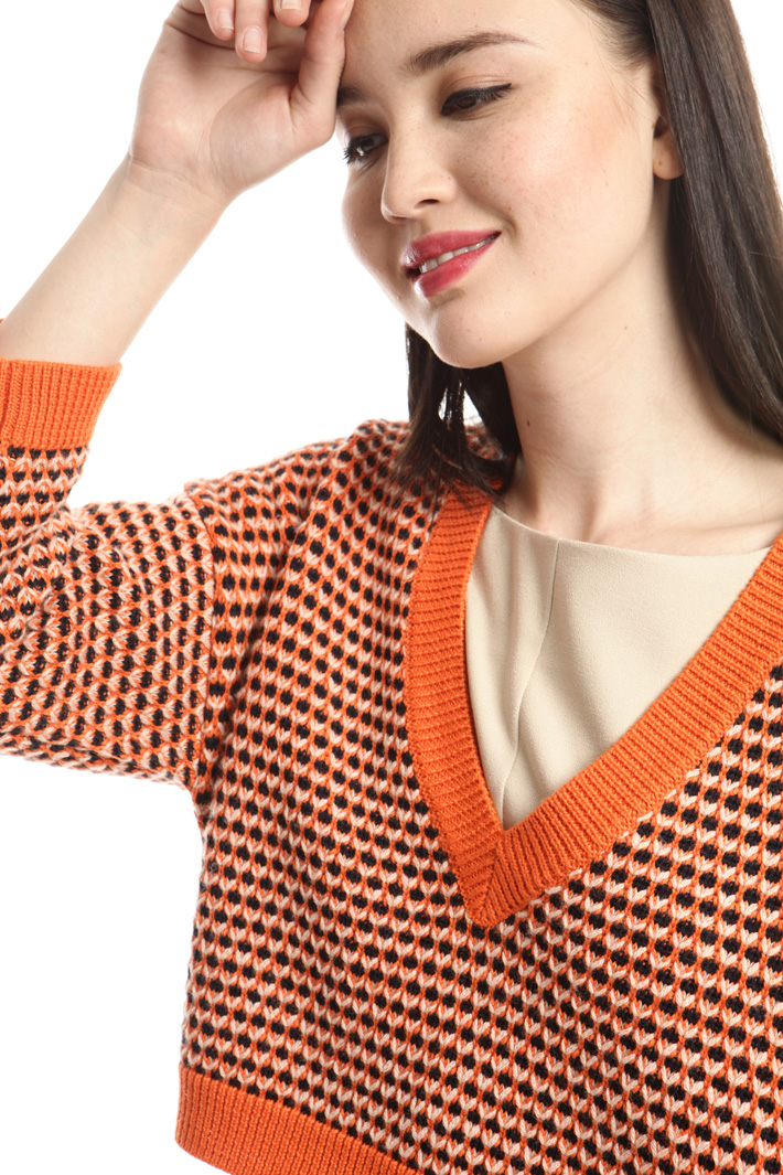 Maglia in lana jacquard Fashion Market Maglia in lana jacquard Fashion Market