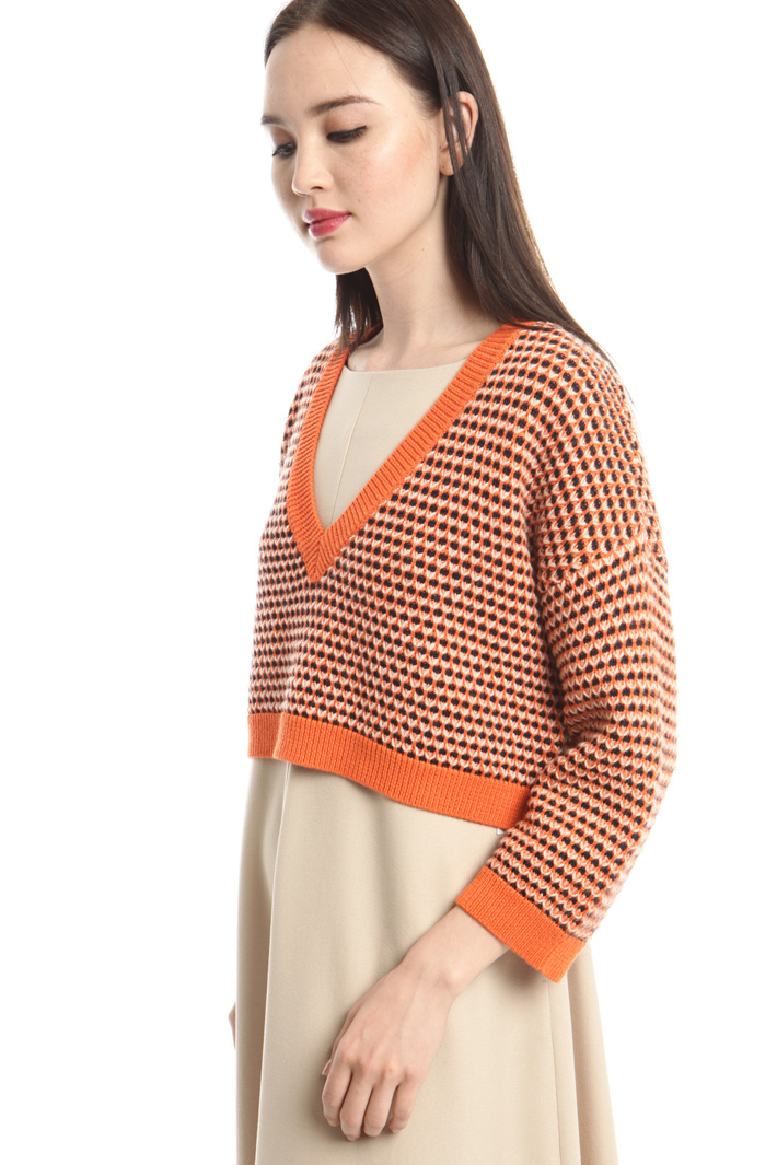 Maglia in lana jacquard Fashion Market Maglia in lana jacquard Fashion Market