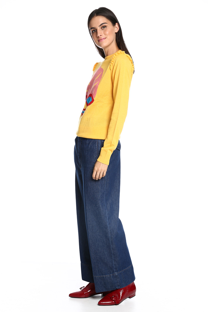 Maglia con intarsio Fashion Market Maglia con intarsio Fashion Market
