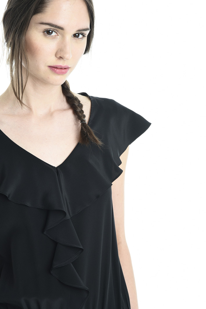 Tuta in jersey e crepe Fashion Market Tuta in jersey e crepe Fashion Market