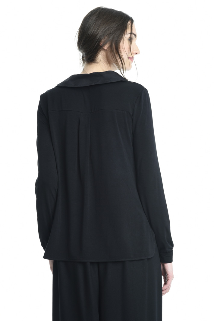 T-shirt in jersey e crepe Fashion Market T-shirt in jersey e crepe Fashion Market