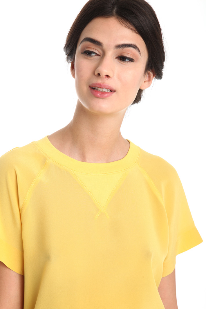 T-shirt in doppio tessuto Fashion Market T-shirt in doppio tessuto Fashion Market