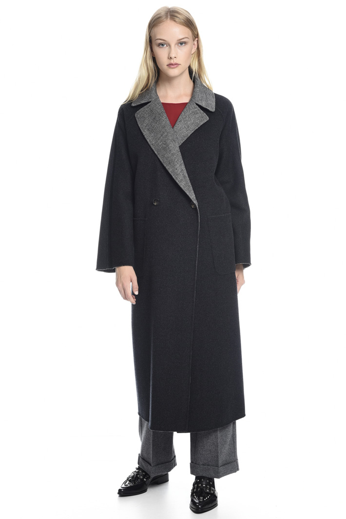 Cappotto double-face in lana Fashion Market Cappotto double-face in lana Fashion Market