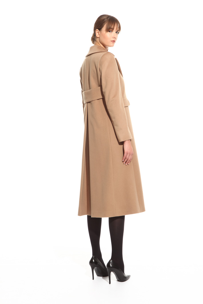 Cappotto lungo con revers Fashion Market Cappotto lungo con revers Fashion Market