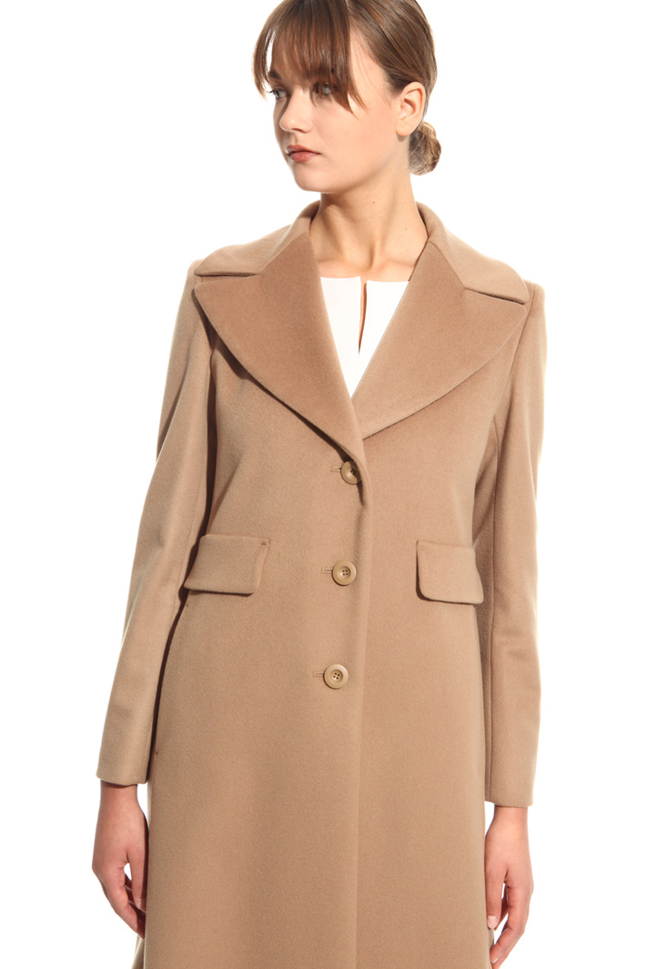 Cappotto lungo con revers Fashion Market Cappotto lungo con revers Fashion Market