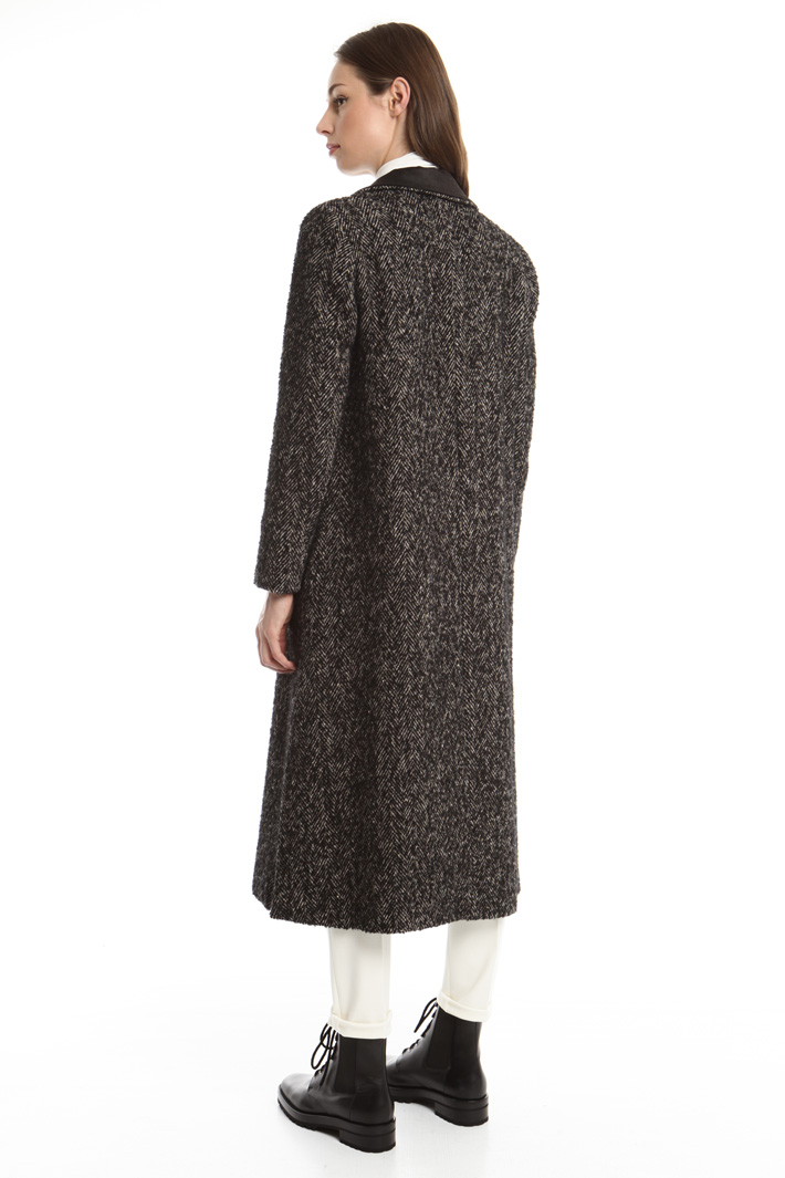 Cappotto in tweed di lana Fashion Market Cappotto in tweed di lana Fashion Market