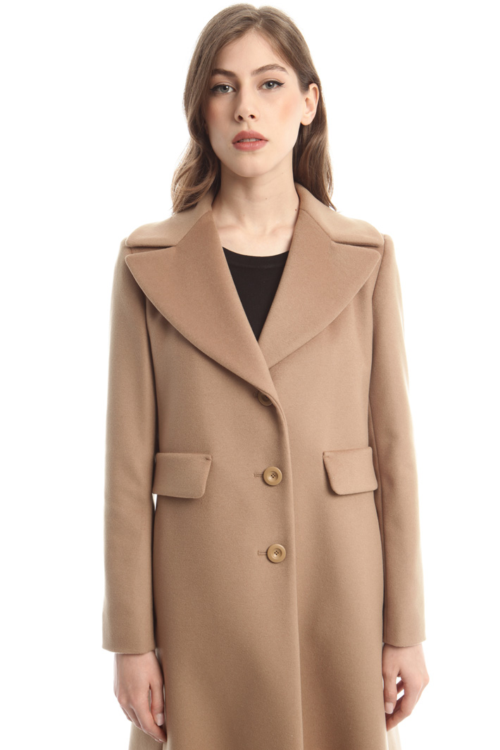 Cappotto lungo in drap Fashion Market Cappotto lungo in drap Fashion Market