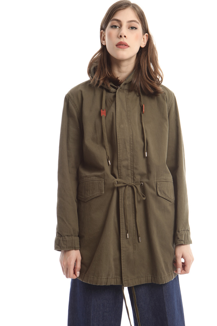 Parka con pelliccia lapin Fashion Market Parka con pelliccia lapin Fashion Market