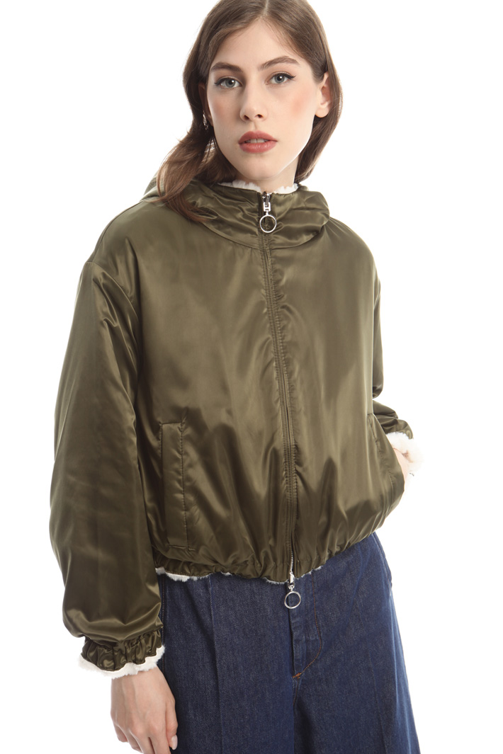 Bomber in raso tecnico Fashion Market Bomber in raso tecnico Fashion Market