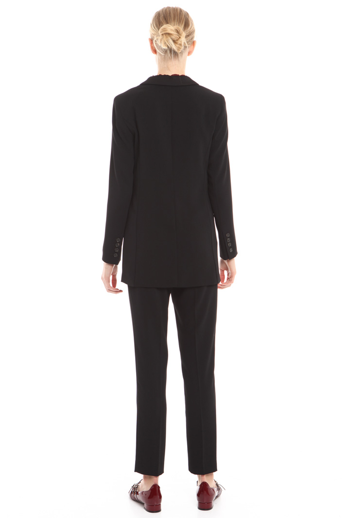 Blazer in crepe enver satin Fashion Market Blazer in crepe enver satin Fashion Market