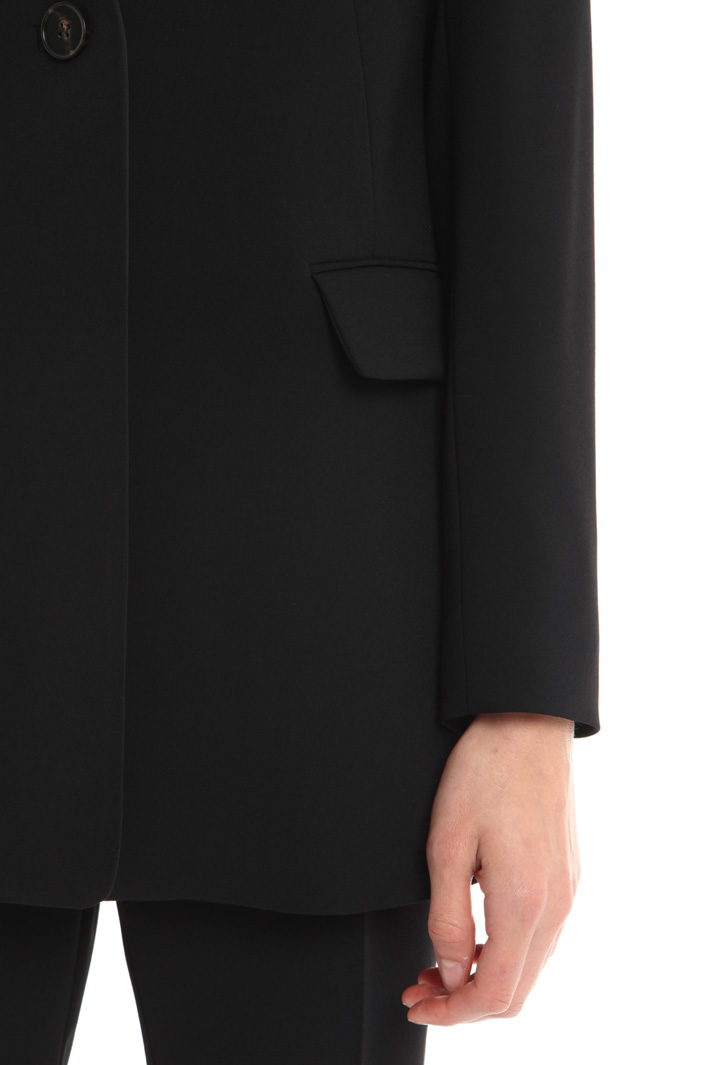 Blazer in crepe enver satin Fashion Market Blazer in crepe enver satin Fashion Market