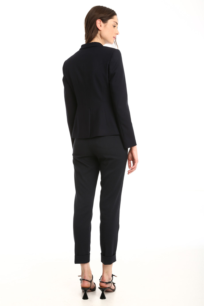 Blazer semiaderente in crepe Fashion Market Blazer semiaderente in crepe Fashion Market
