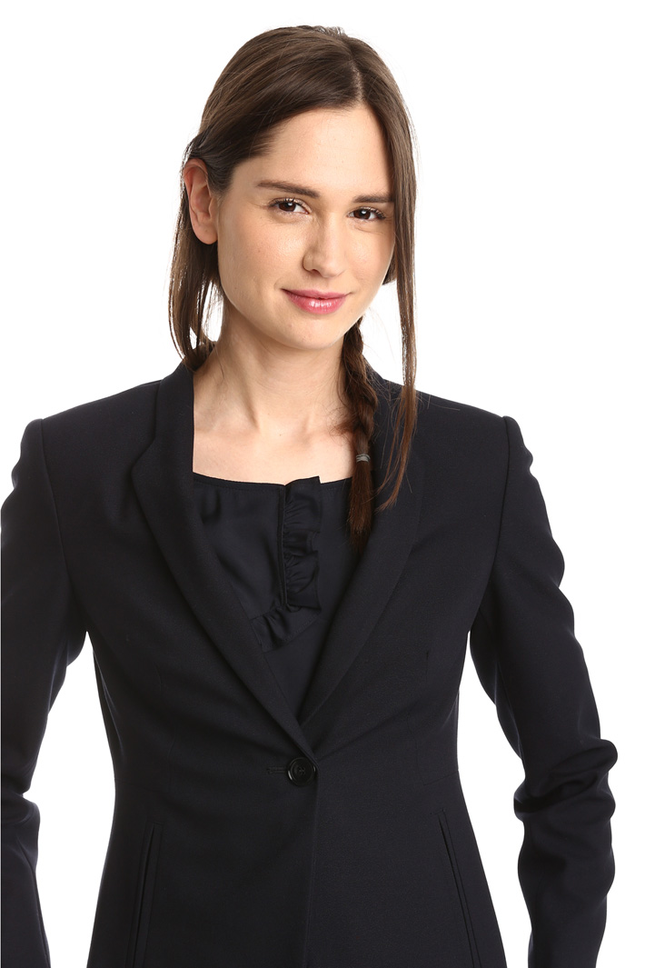 Blazer semiaderente in crepe Fashion Market Blazer semiaderente in crepe Fashion Market