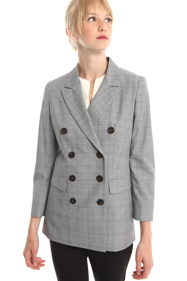 Blazer doppio petto tinto filo Fashion Market Blazer doppio petto tinto filo Fashion Market