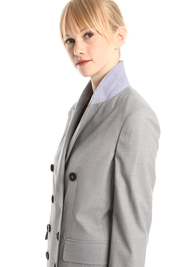 Blazer doppio petto tinto filo Fashion Market Blazer doppio petto tinto filo Fashion Market