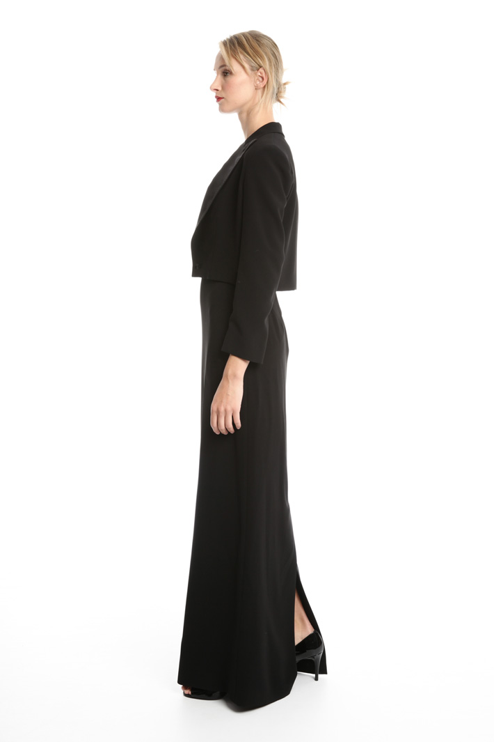 Giacca boxy in cady pesante Fashion Market Giacca boxy in cady pesante Fashion Market