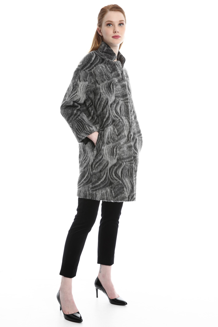 Cappotto effetto mohair Fashion Market Cappotto effetto mohair Fashion Market