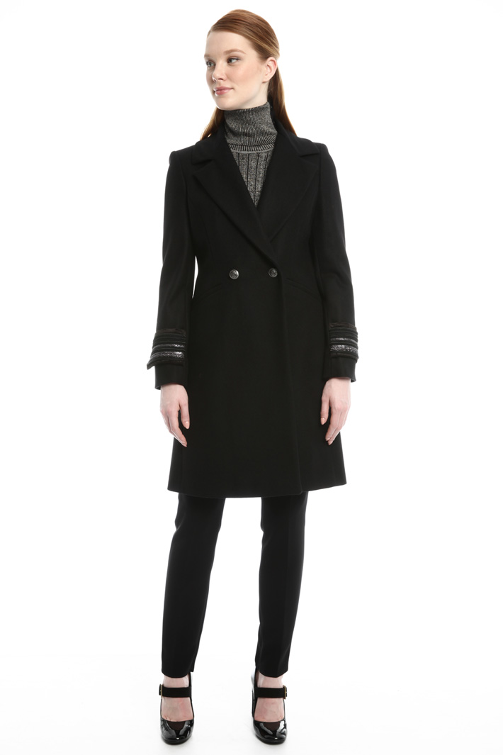 Cappotto con polsini gioiello Fashion Market Cappotto con polsini gioiello Fashion Market