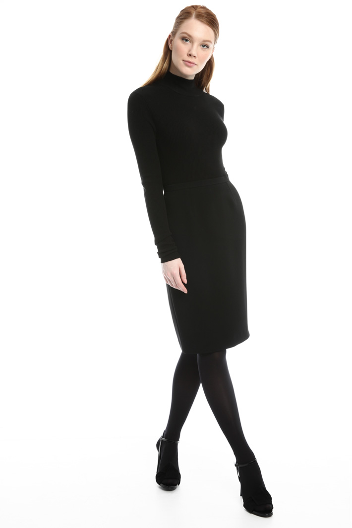 Gonna a tubino in cady Fashion Market Gonna a tubino in cady Fashion Market