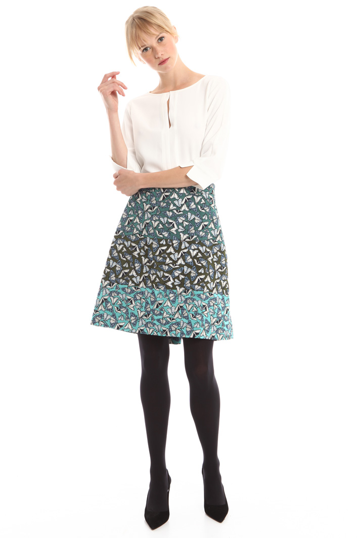 Gonna in jacquard lurex Fashion Market Gonna in jacquard lurex Fashion Market