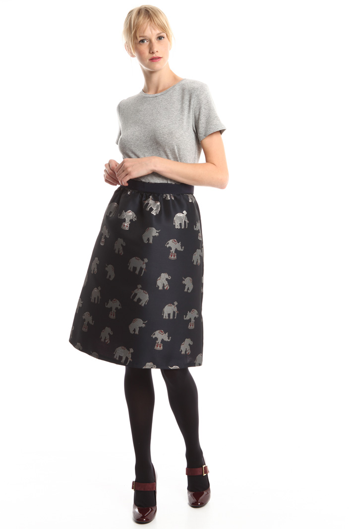 Gonna in jacquard lurex Fashion Market Gonna in jacquard lurex Fashion Market