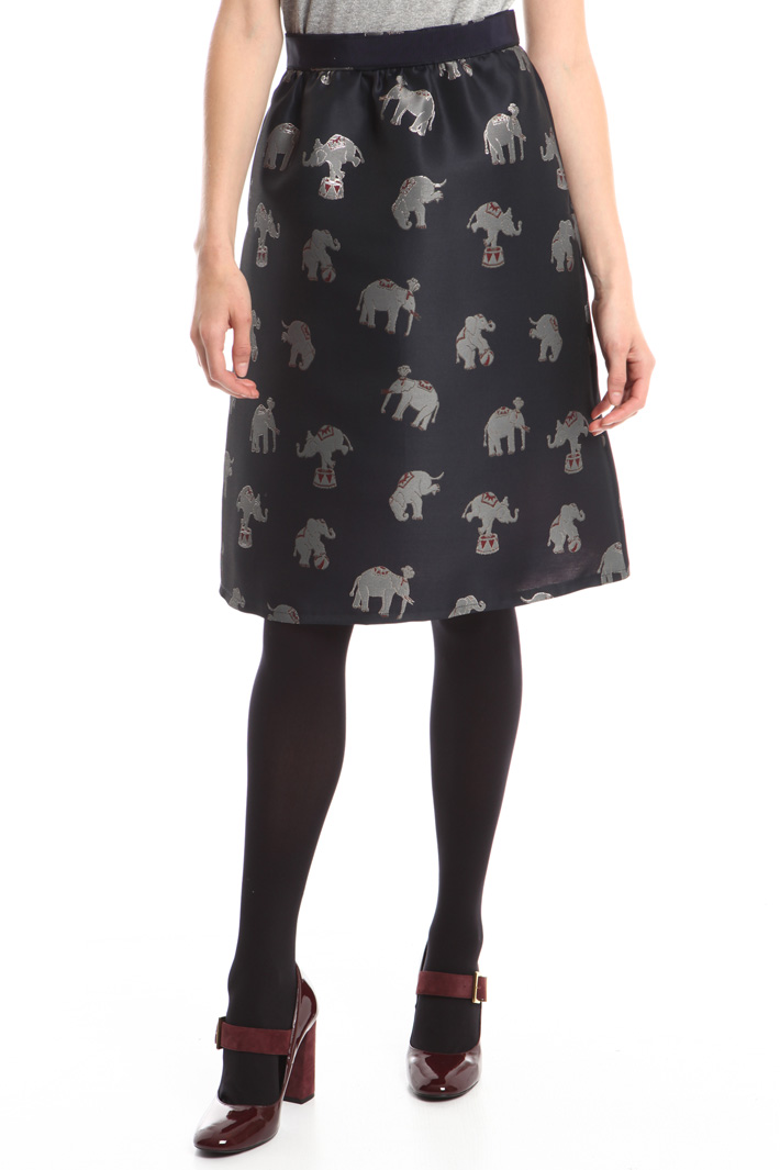 Gonna in jacquard lurex Fashion Market Gonna in jacquard lurex Fashion Market