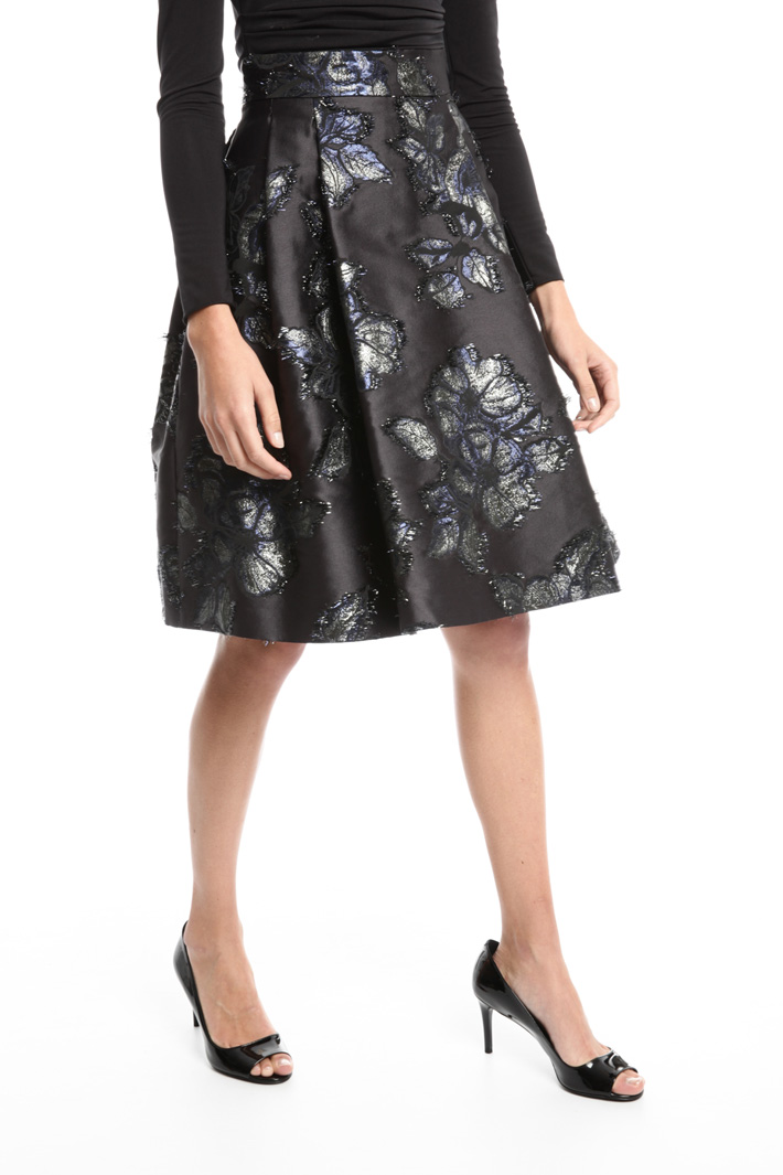 Gonna in jacquard fil coupè Fashion Market Gonna in jacquard fil coupè Fashion Market