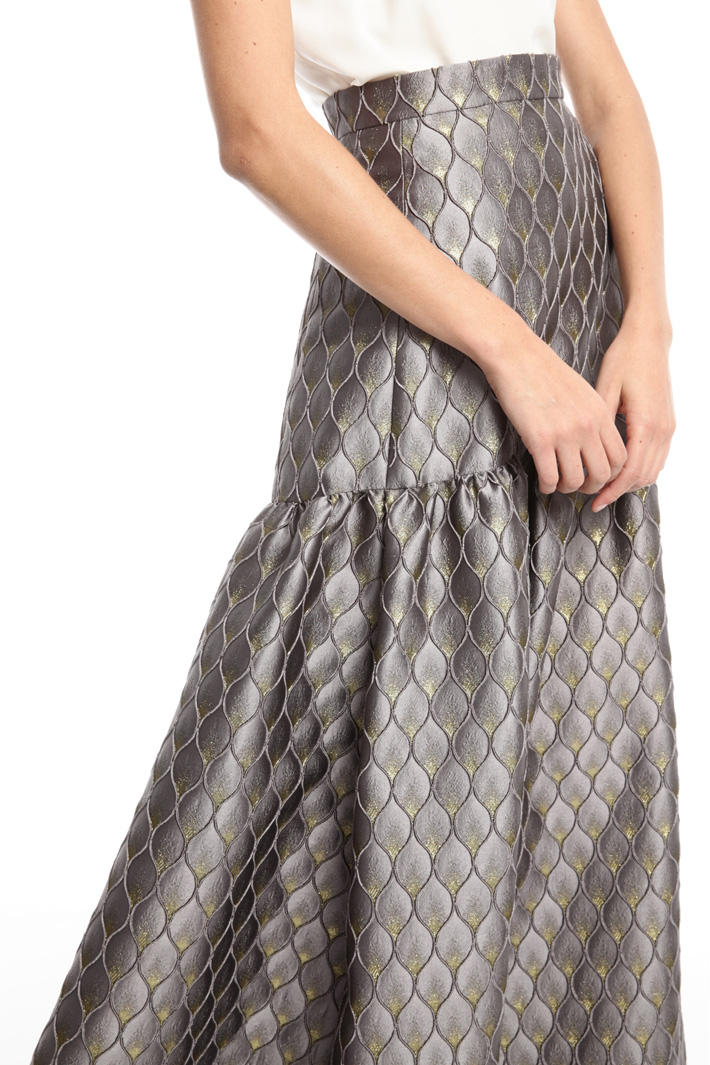Gonna lunga jacquard lurex Fashion Market Gonna lunga jacquard lurex Fashion Market
